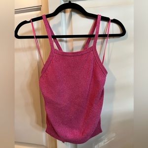Anthropologie Cropped Sweater Tank